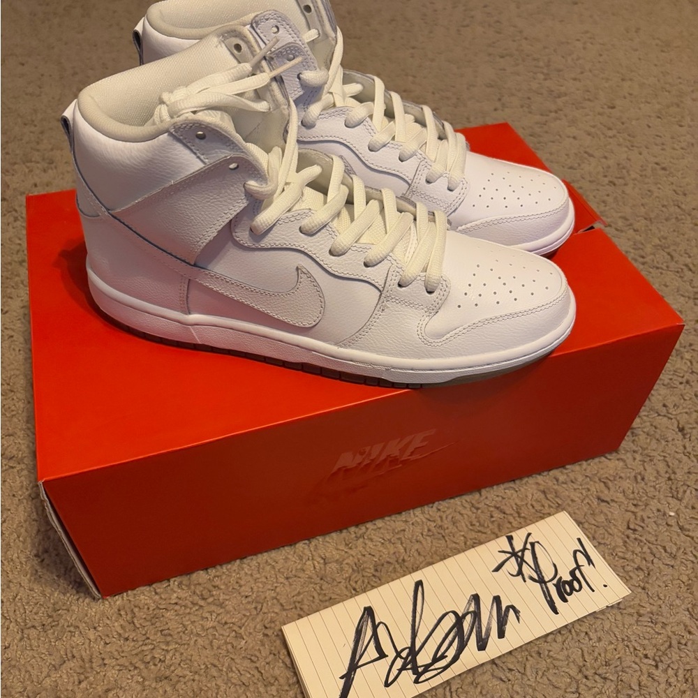 Nike SB Dunk Hi White Ice